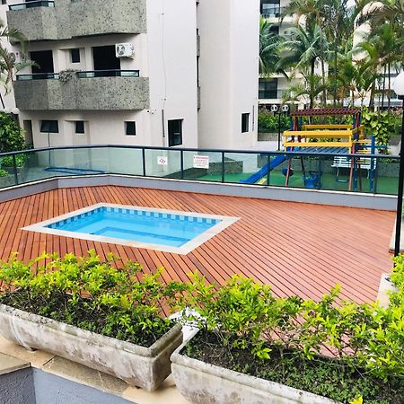 Apto a 2 min a Pé da Praia - Edificio Monte Carmel Guarujá Exterior foto